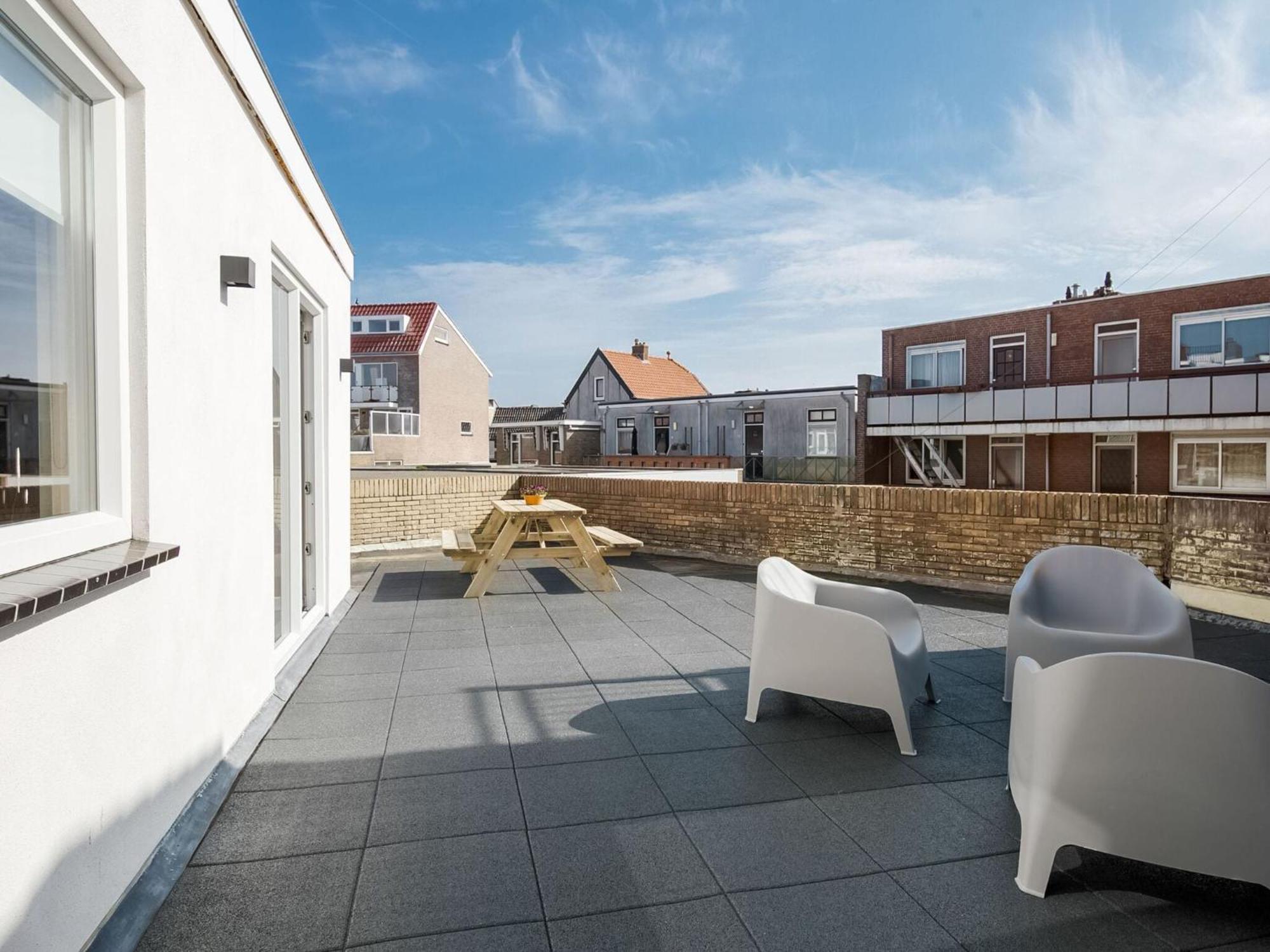 Apartment with sea view&parking in Katwijk aan Zee Buitenkant foto